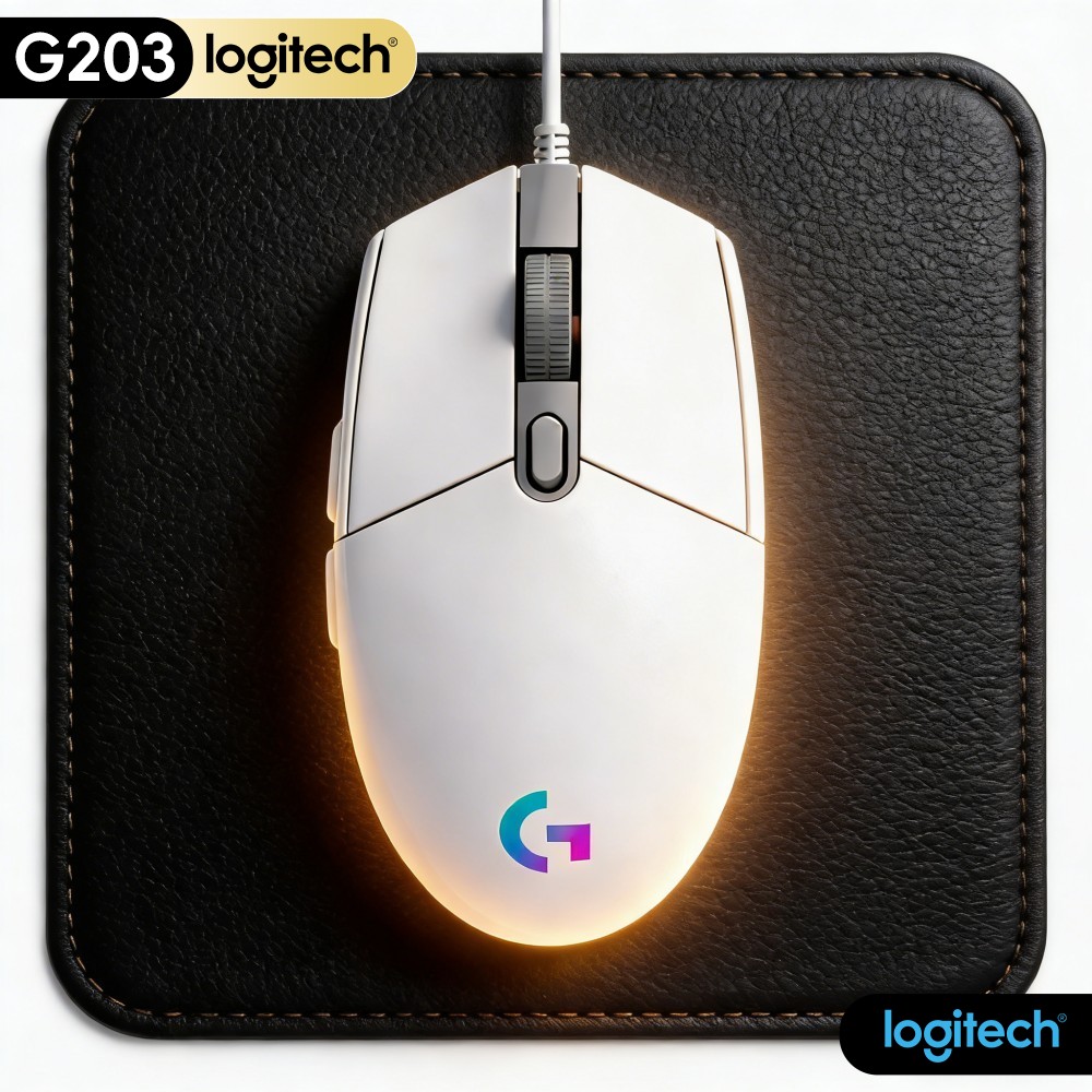 Logitech Mouse G203 - Ratón para Juegos Logitech G203 con