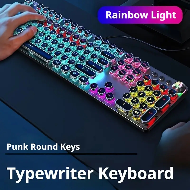 Gaming Keyboard Corsair - EWEADN-Teclado mecánico para jugar, máquina de
