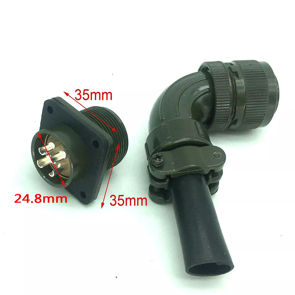 Aviator Connector Kit - Conector de 90 grados, conector de