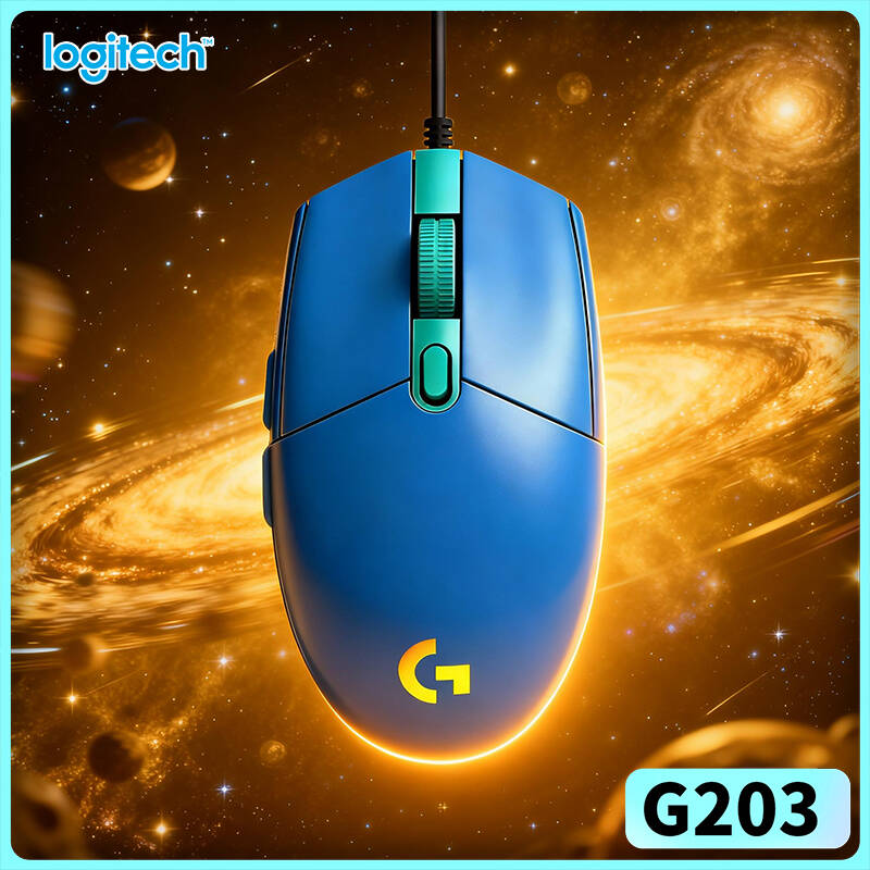 Logitech Mouse G203 - Ratón para juegos con cable Logitech