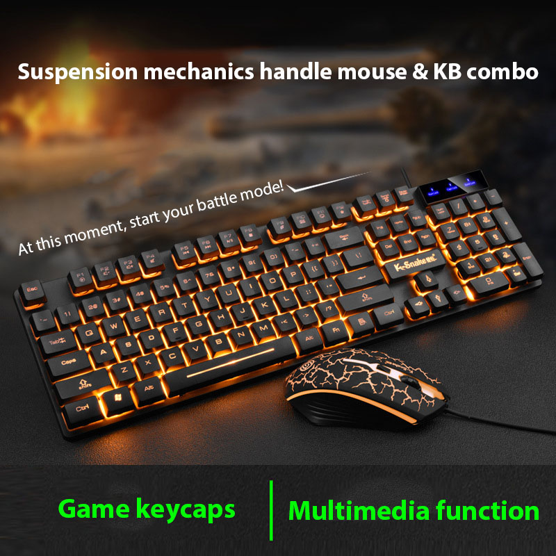 Juego de teclado y ratón KM320 - Gaming Keyboard Mouse Wireless reseña y precio