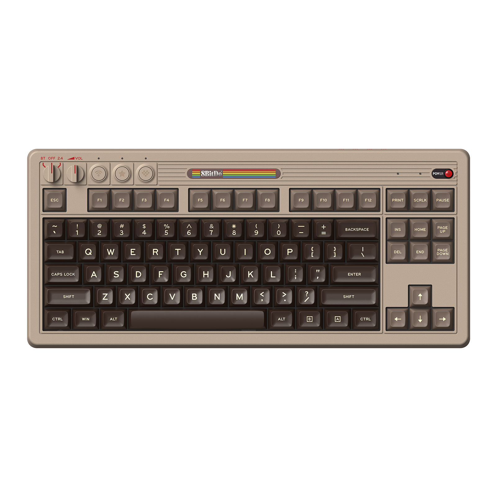 Teclado mecánico retro 8BitDo, - Gaming Keyboard He reseña y precio
