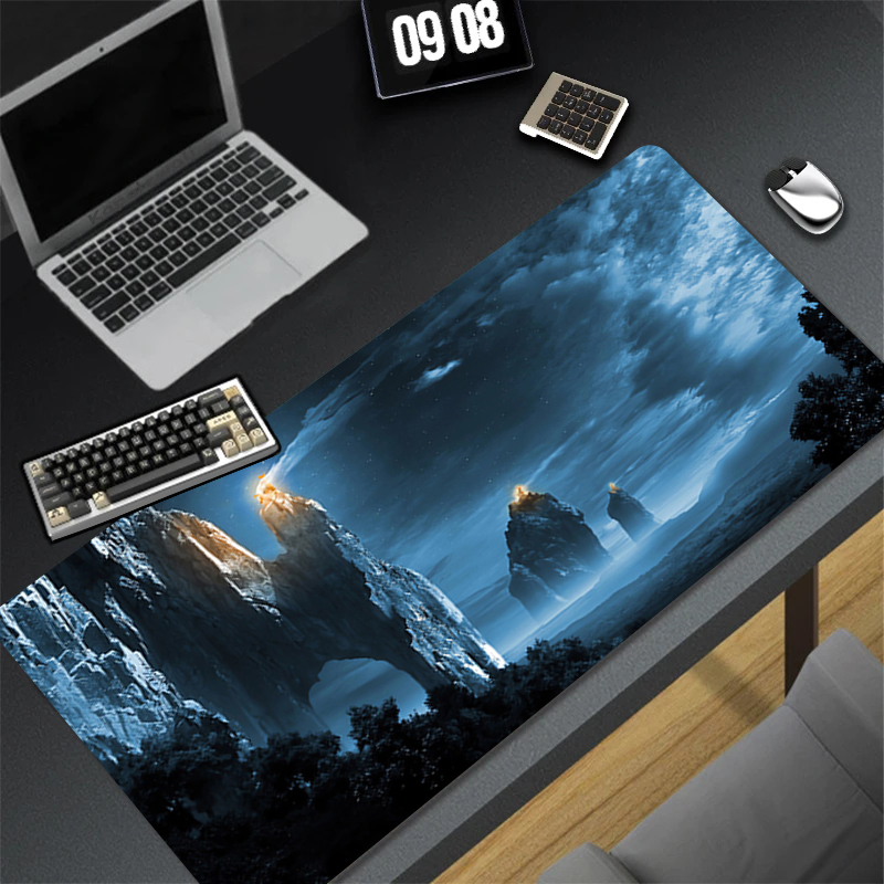 Alfombrilla de ratón de goma p - Gaming Keyboard Hand reseña y precio