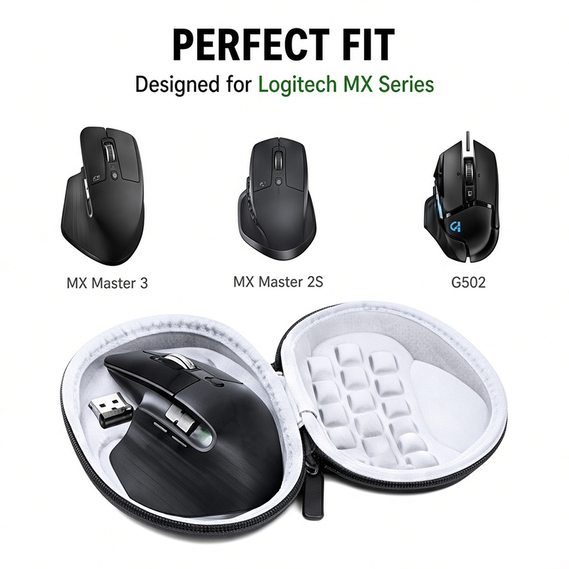 Funda protectora rígida de EVA - Logitech Mouse G502 reseña y precio
