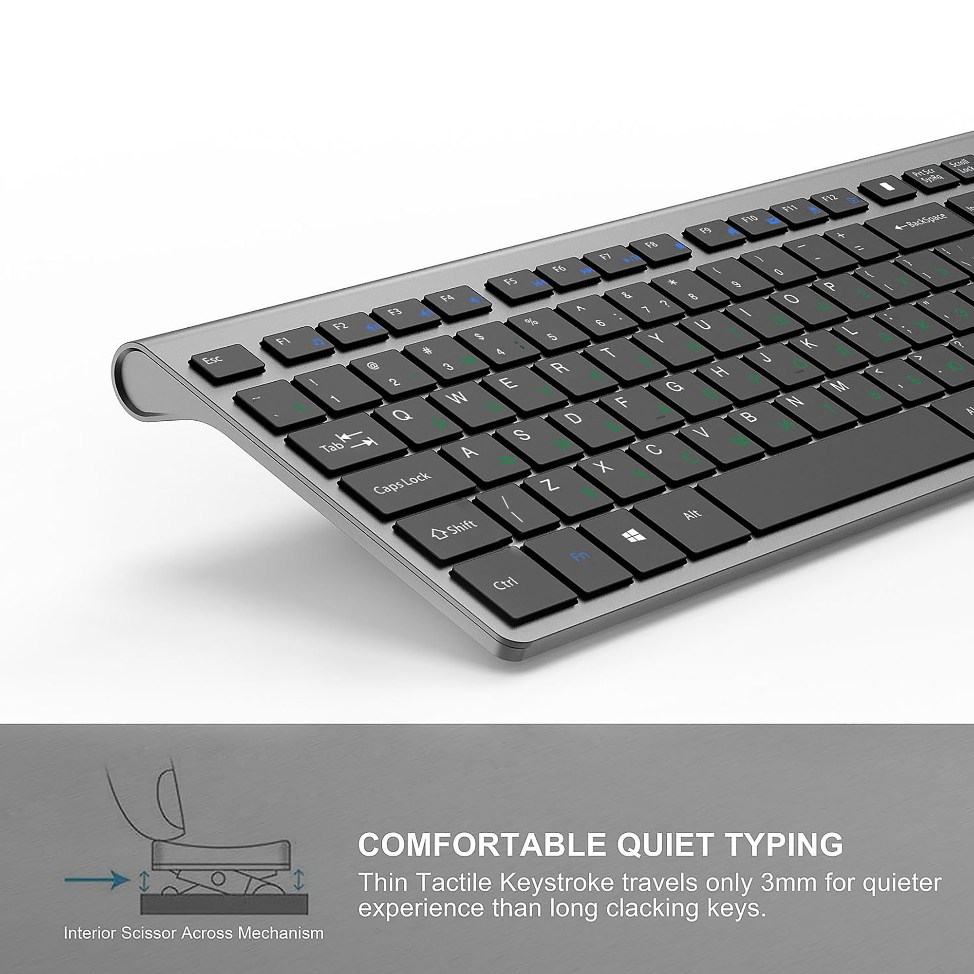 Conjunto de Teclado y Ratón In - Gaming Keyboard Mouse Wireless reseña y precio