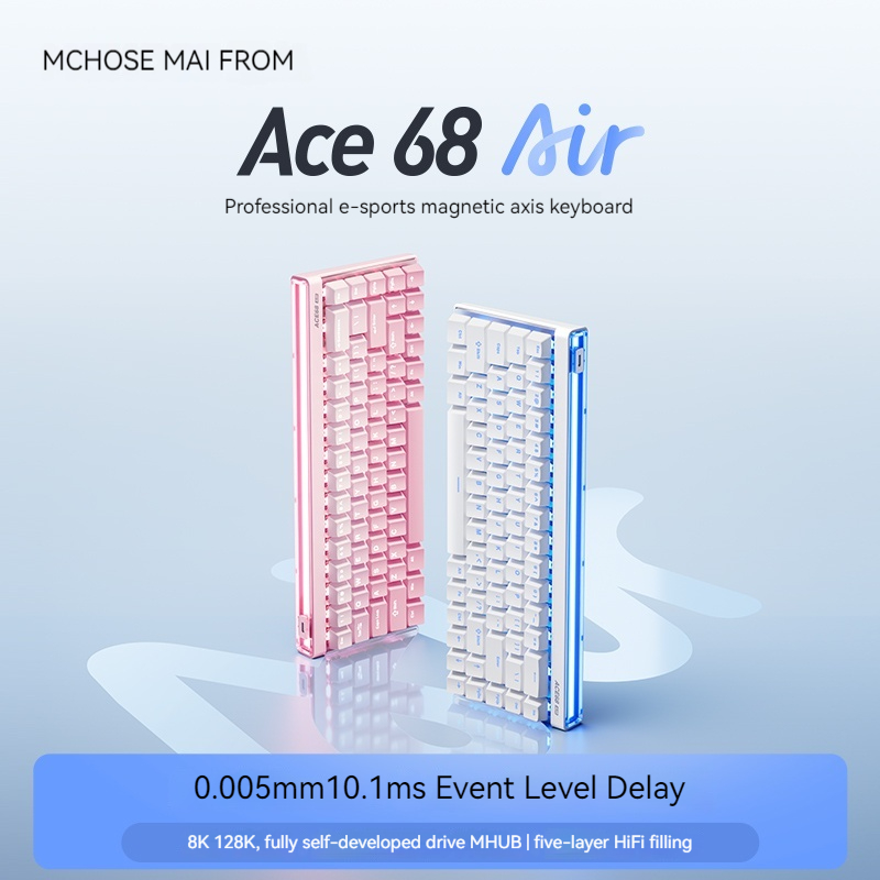 Teclado mecánico Mchose Ace68  - Gaming Keyboard He reseña y precio