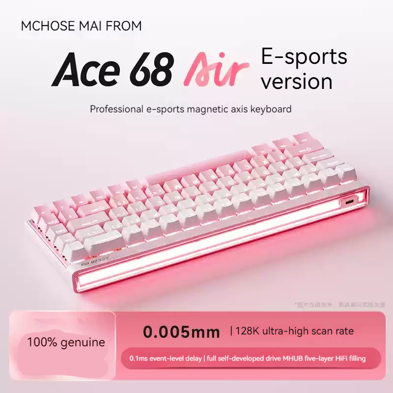 Teclado mecánico Mchose Ace68  - Gaming Keyboard He reseña y precio