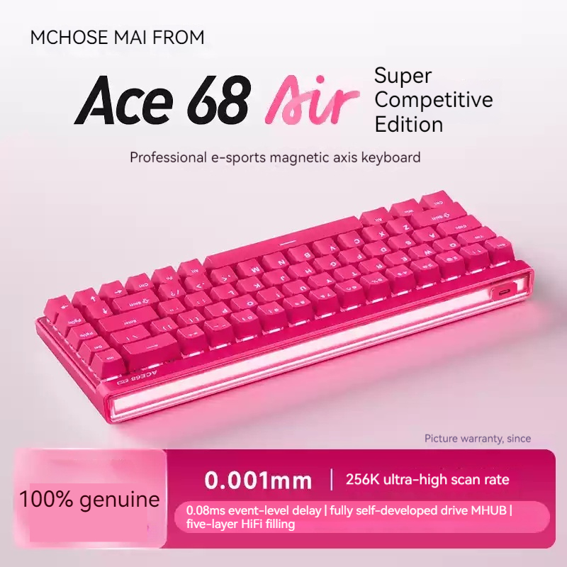 Teclado mecánico Mchose Ace68  - Gaming Keyboard He reseña y precio