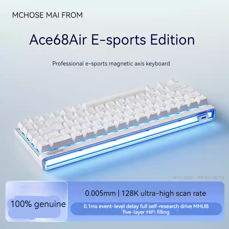 Teclado mecánico Mchose Ace68  - Gaming Keyboard He reseña y precio